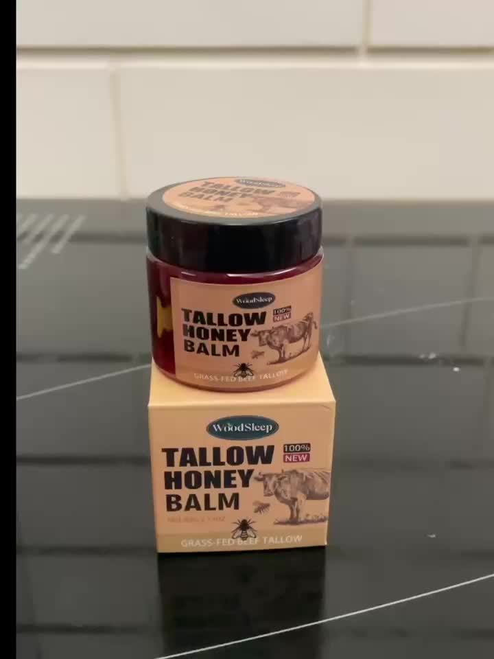 Beef Tallow Honey Facial Moisturizer