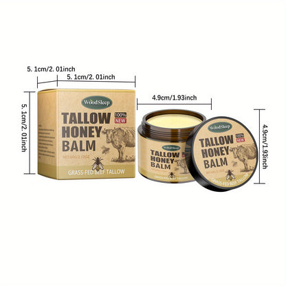 Beef Tallow Honey Facial Moisturizer