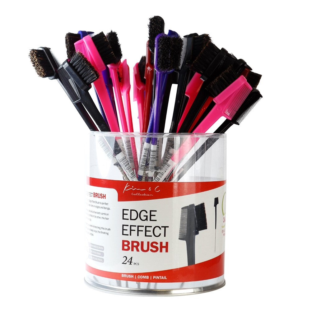 KIM & C 3 in 1 Edge Effect Brush (24pcs/jar)