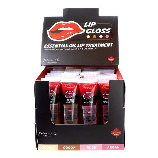 KIM & C Lip Gloss Essential Oil Lip Treatment (CARTON 36) Kim & C