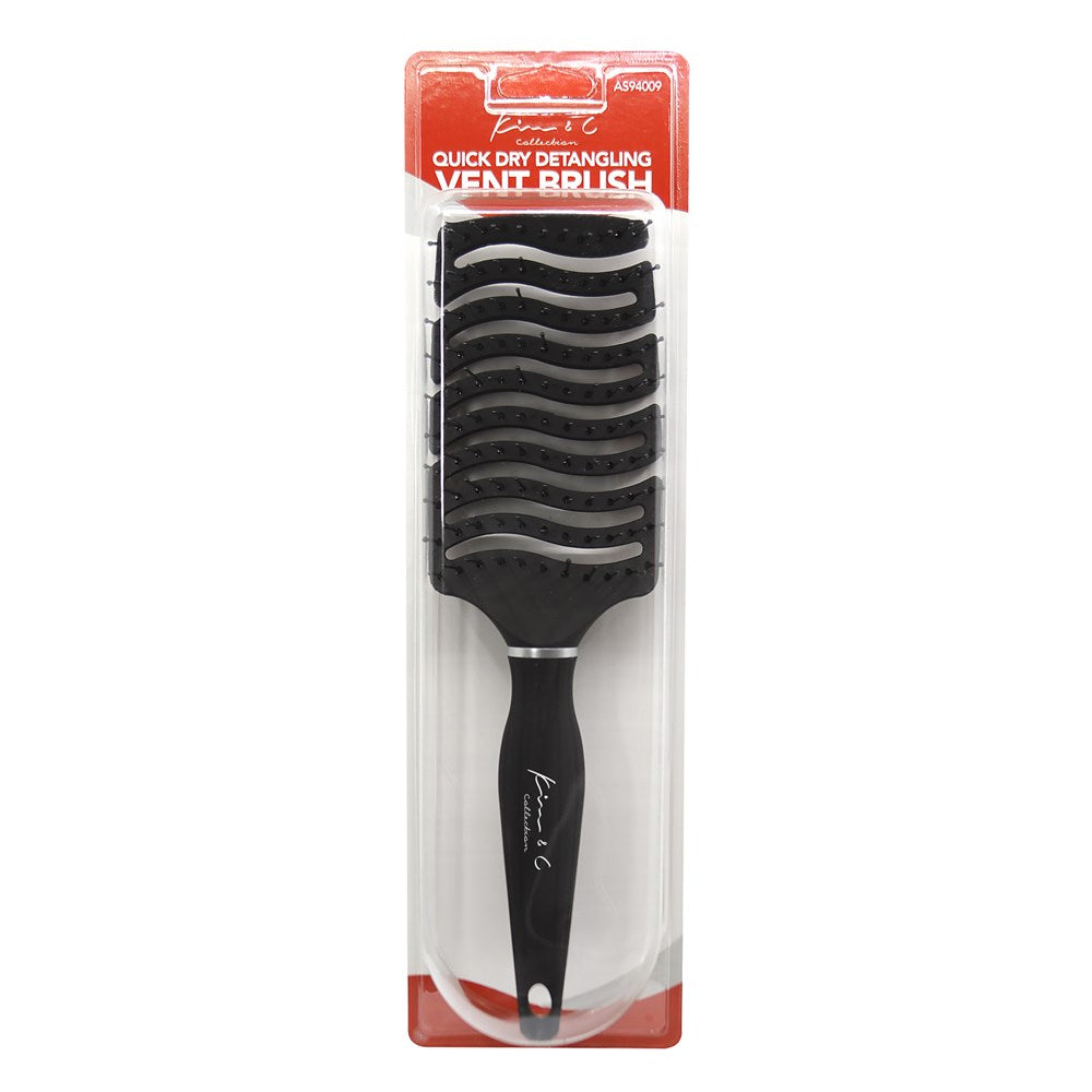 KIM & C Quick Dry Detangling Vent Hair Brush