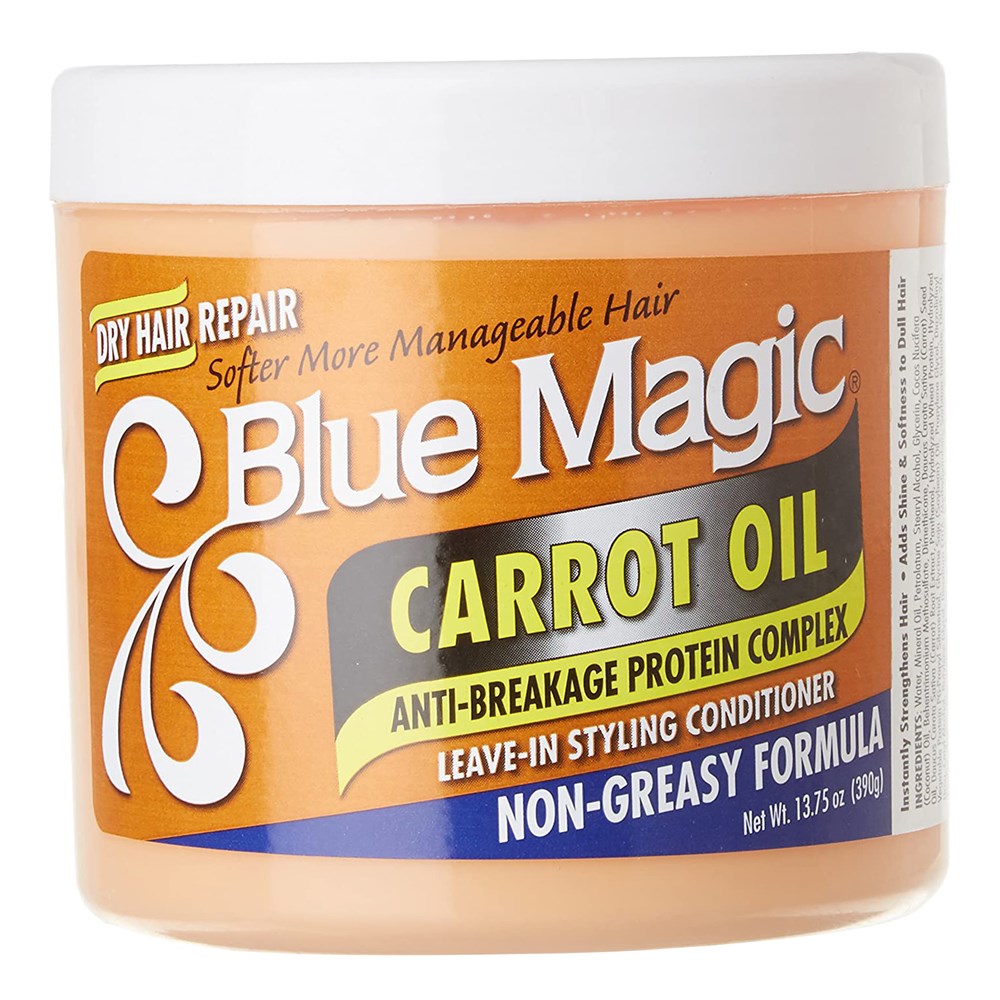 BLUE MAGIC Carrot Oil Leave In Styling Conditioner (13.75oz) Blue Magic