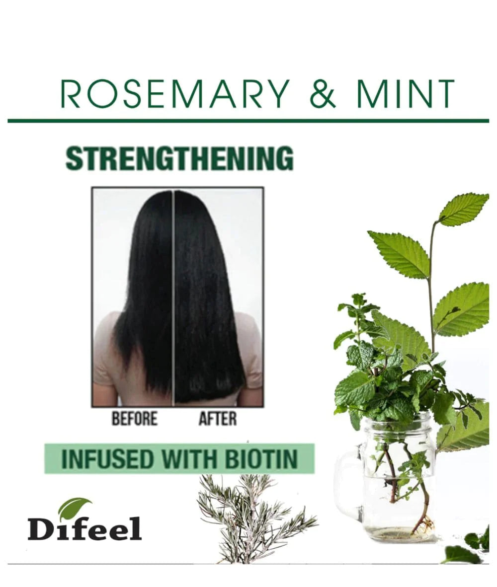 SUNFLOWER Difeel Rosemary Mint Strengthening Conditioner (12oz) Sunflower Difeel