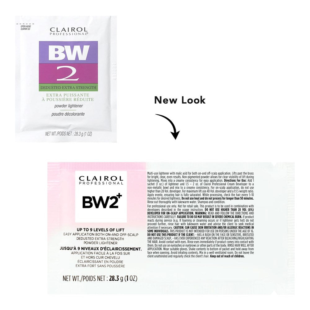 CLAIROL BW2 Powder Lightener (1oz,8oz & 32Oz)