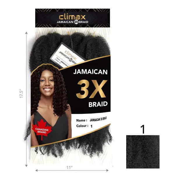 CLIMAX 3X Jamaican Braid Climax