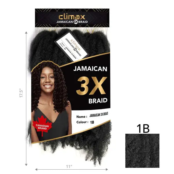 CLIMAX 3X Jamaican Braid Climax