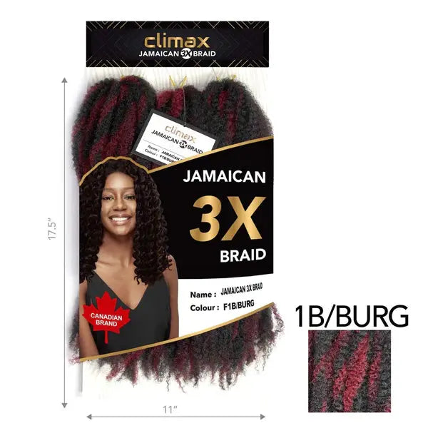 CLIMAX 3X Jamaican Braid Climax