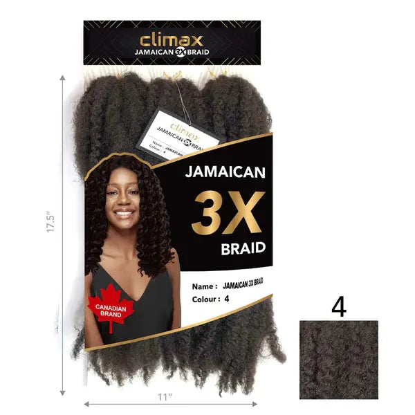 CLIMAX 3X Jamaican Braid Climax