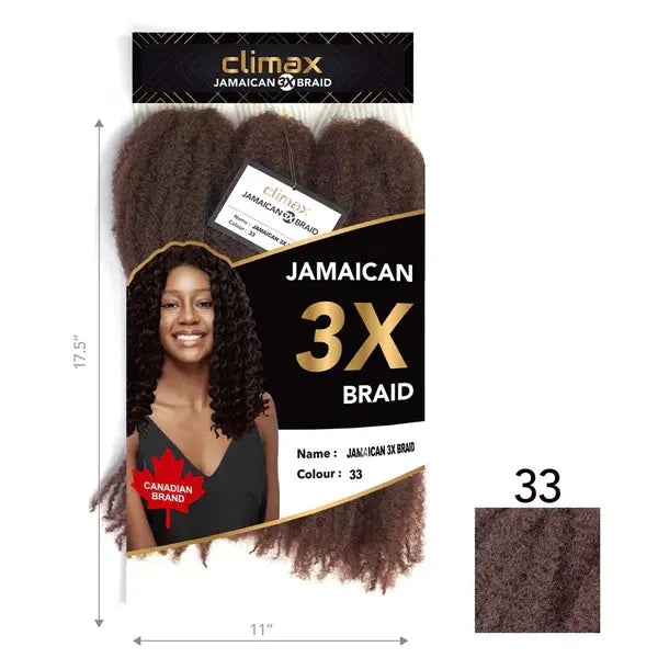 CLIMAX 3X Jamaican Braid Climax