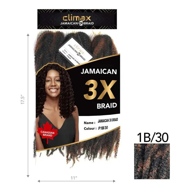 CLIMAX 3X Jamaican Braid Climax