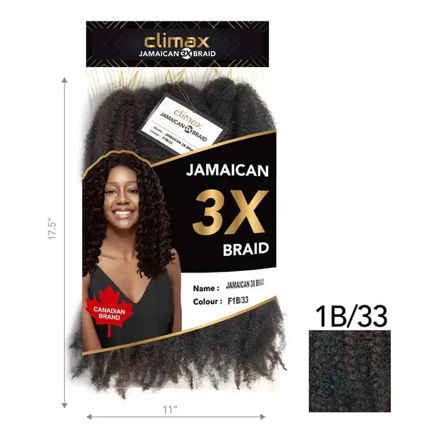 CLIMAX 3X Jamaican Braid Climax