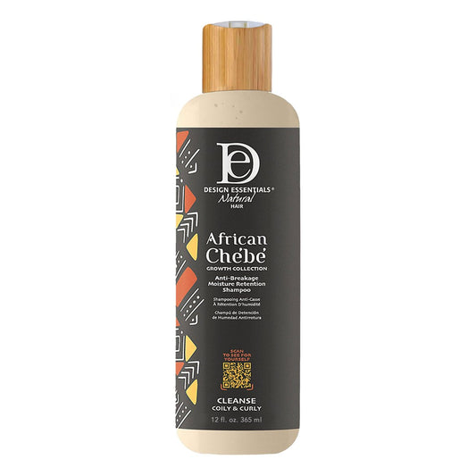 DESIGN ESSENTIALS African Chebe Anti-Breakage Moisture Retention Shampoo (12oz)