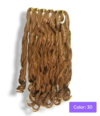 Darling Empress French Loose Pre stretch Curly Braids Extension DARLING