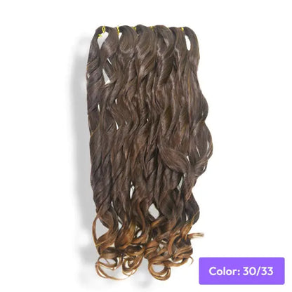 Darling Empress French Loose Pre stretch Curly Braids Extension DARLING