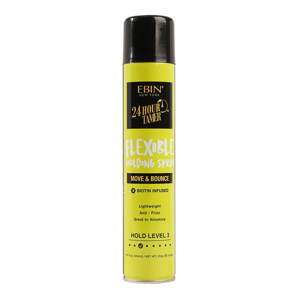 EBIN 24 Hour Tamer Flexible Holding Spray [Move & Bounce] (11.97oz)