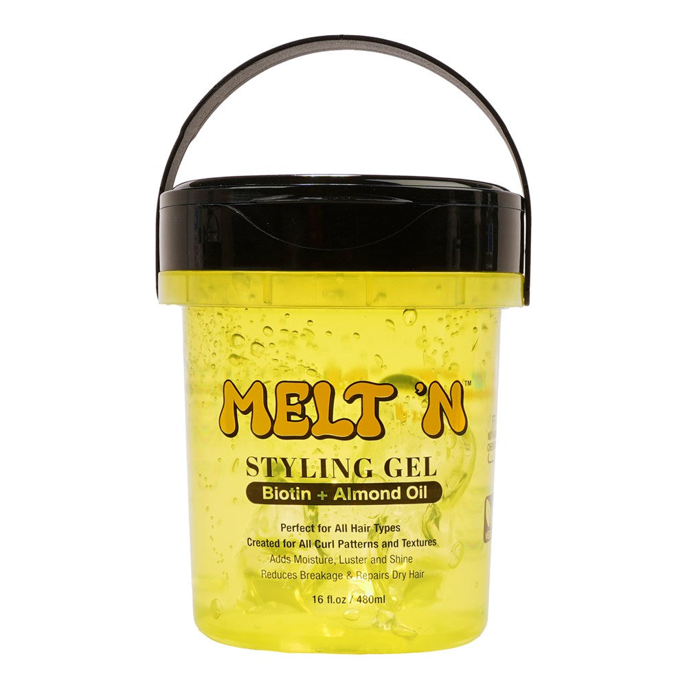 EBIN MELT'N Styling Gel Yellow [Biotin + Almond Oil] EBIN
