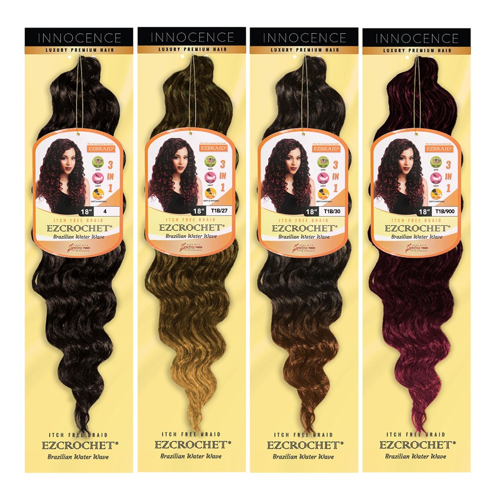 EZBRAID Ezcrochet Brazilian Water Wave (18inch) (Discontinued)