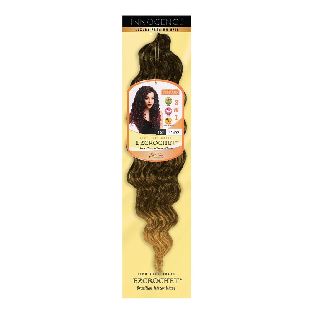 EZBRAID Ezcrochet Cheveux brésiliens ondulés (18 pouces) (Discontinué)