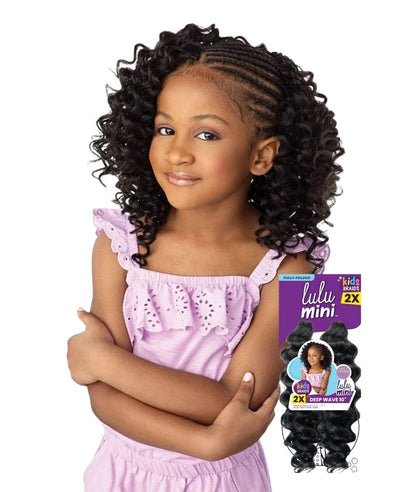 Sensationnel Lulu Mini Kids Braids - 2X Deep Wave 10 Inch