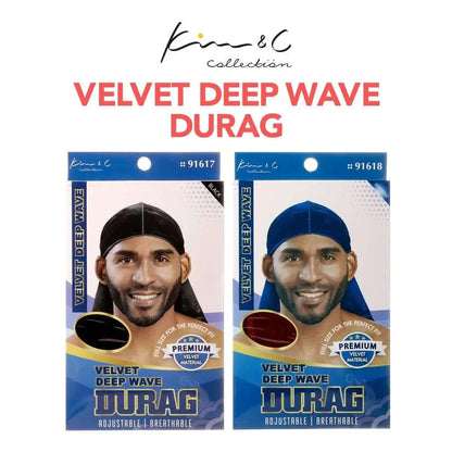 Kim & C Velvet Deep Wave Durag