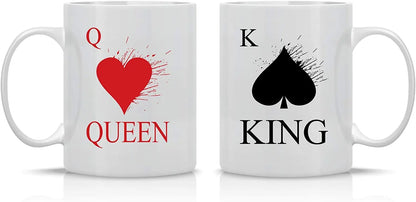 King And Queen Mugs Set MK Smith's Shop