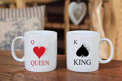 King And Queen Mugs Set MK Smith's Shop