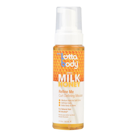 LOTTABODY Milk & Honey Refine Me Curl Defining Mousse (7oz) Lotta Body