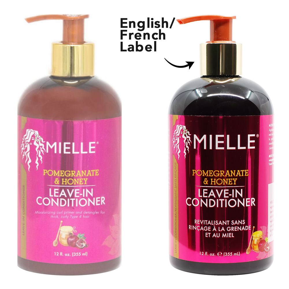 MIELLE Pomegranate & Honey Leave-In Conditioner (12oz) MIELLE