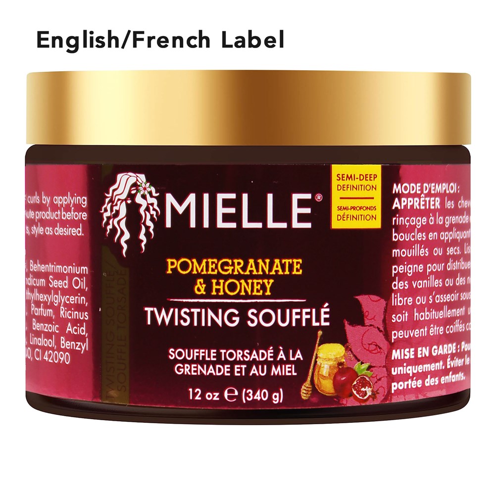 MIELLE Pomegranate & Honey Twisting Souffle (12oz) Mielle