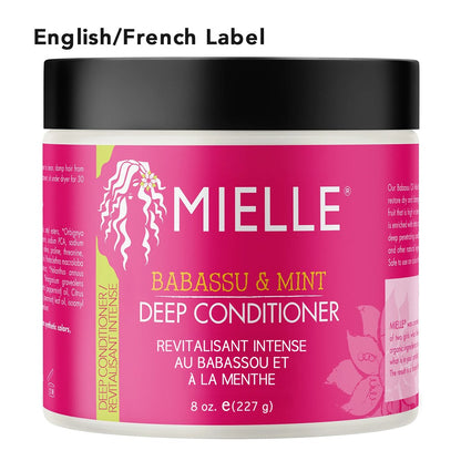 MIELLE Babassu & Mint Deep Conditioner (8oz) MIELLE