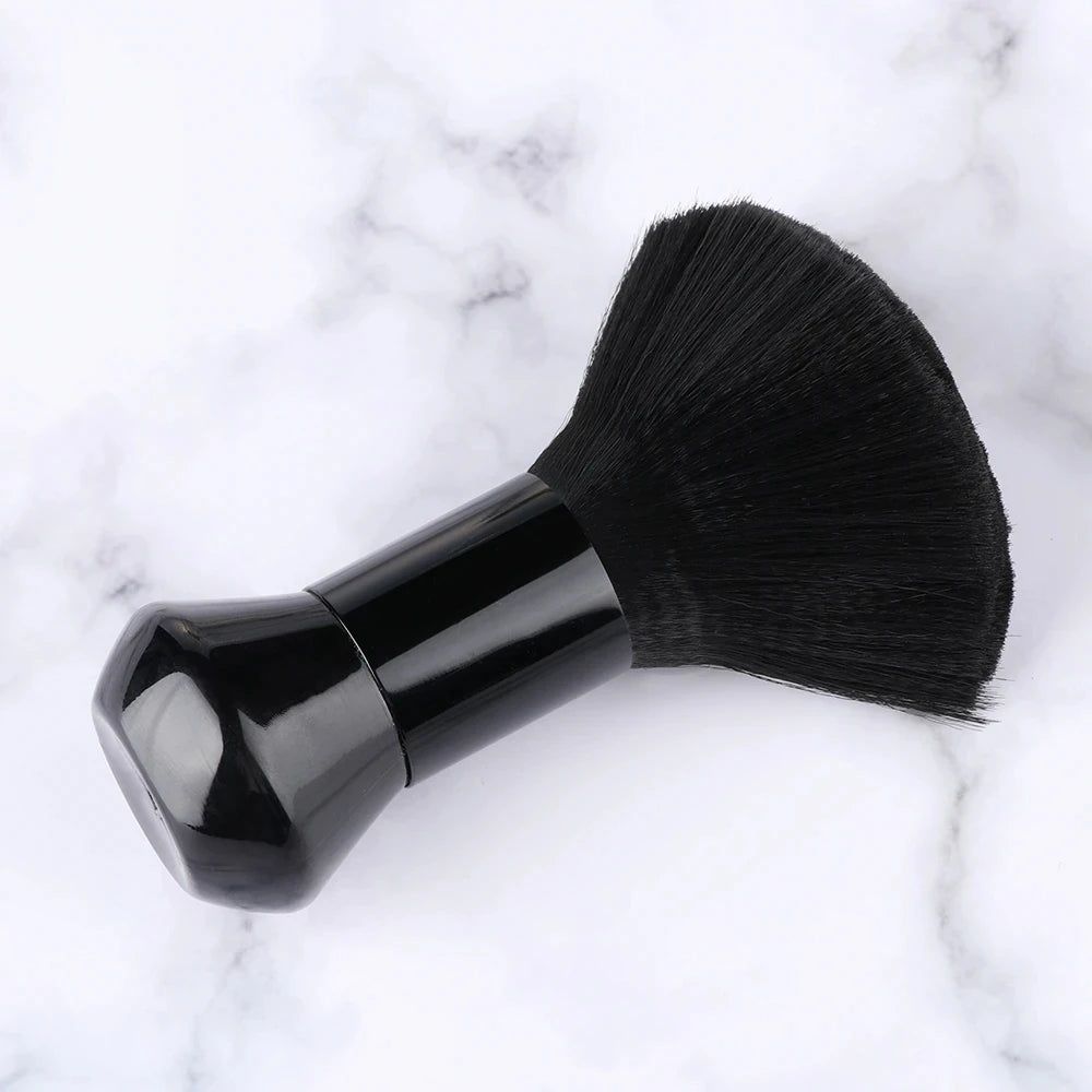 Black  Barber Brush Neck Duster