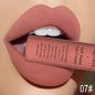 QiBest Matte Lip Gloss Moisturizing Waterproof Long Lasting Non-stick