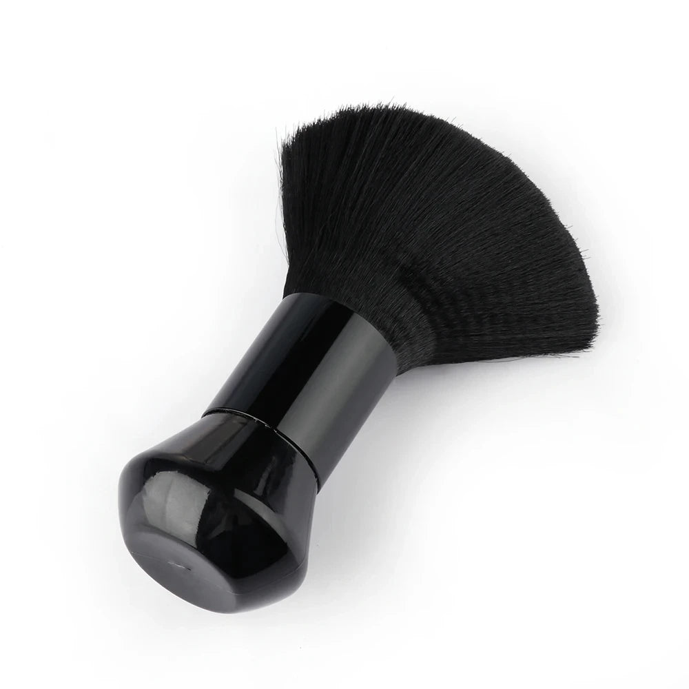 Black  Barber Brush Neck Duster