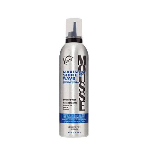 VIGOROL Maximum Shine & Wave Mousse (12oz) Vigorol